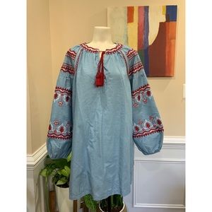 Breakout Chambray Mid Dress